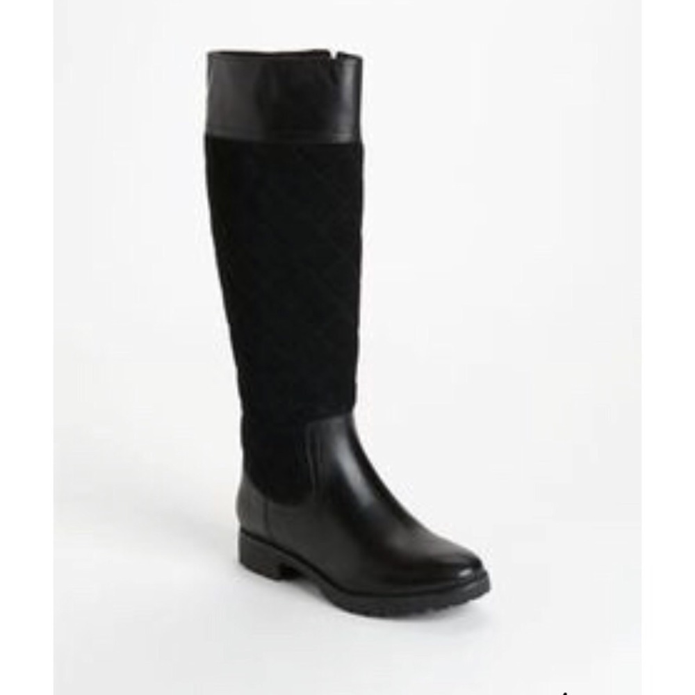 Sperry Topsider Essex Boots 8 M Black Knee High